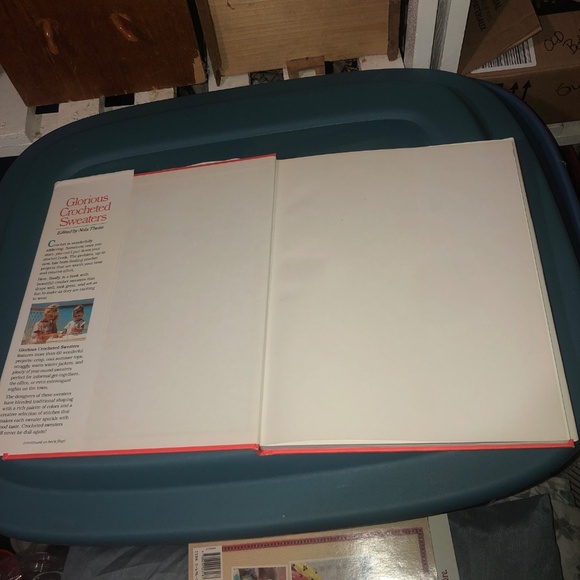 Glorious Crocheted Sweaters- out of print- 60 sweaters to crochet - gently used - Picture 3 of 9